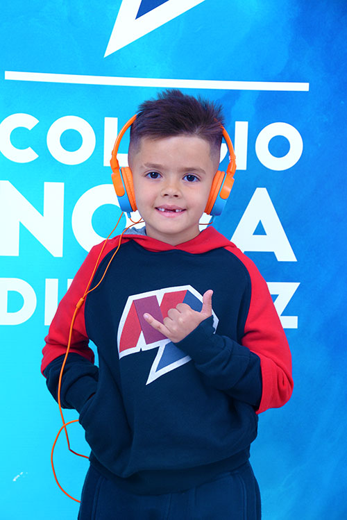 Alunos da Educação Infantil